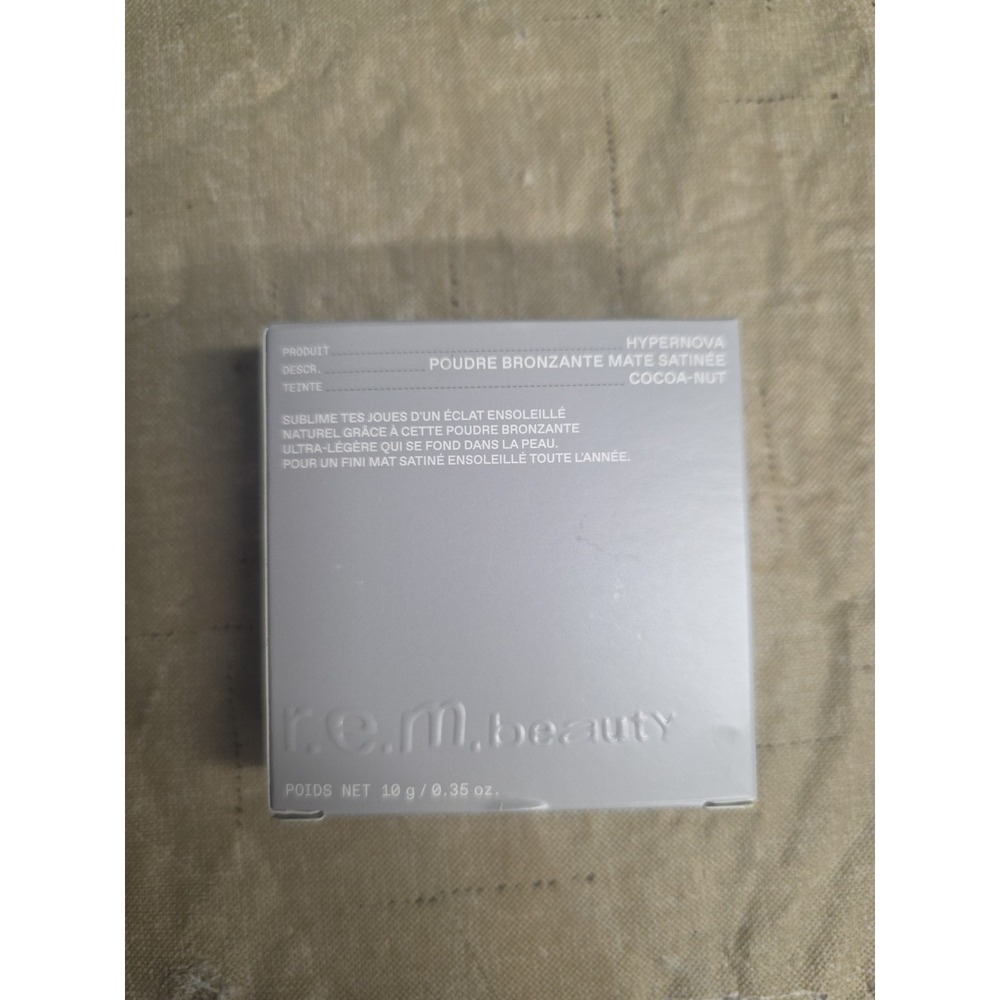 R.E.M. BEAUTY Hypernova Satin Matte Bronzer in Cocoa-Nut~ NIB - Picture 2 of 6